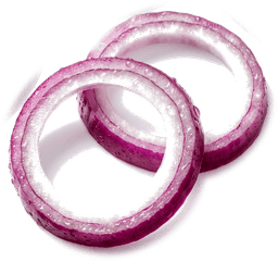 Fresh Red Onion Ring